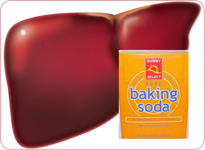 Can baking soda be used to cleanse the liver