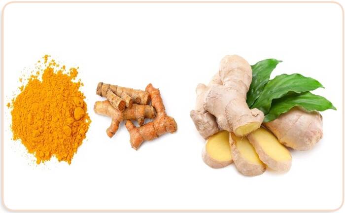ginger, turmeric, and cinnamon for fertility
