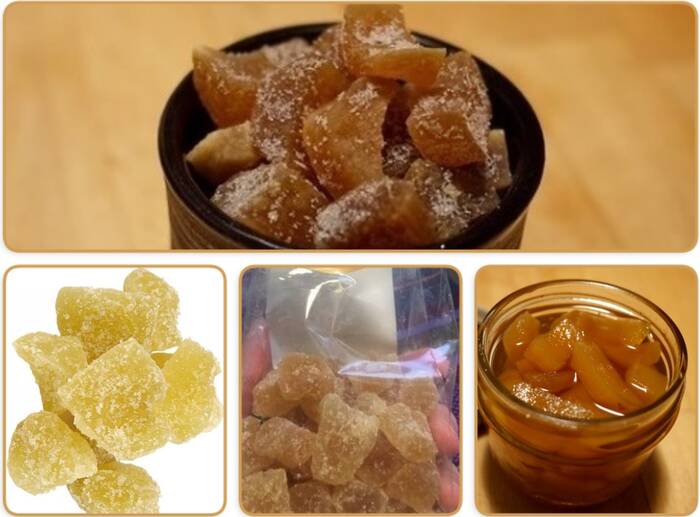 health benefits of Candied ginger