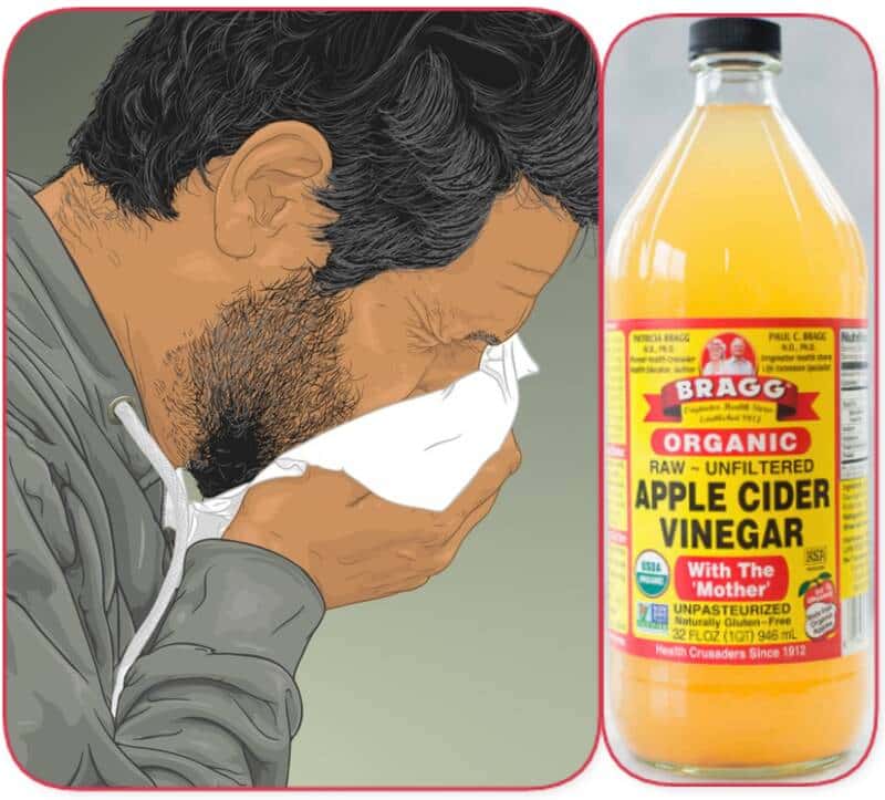 apple cider vinegar for phlegm in the throat