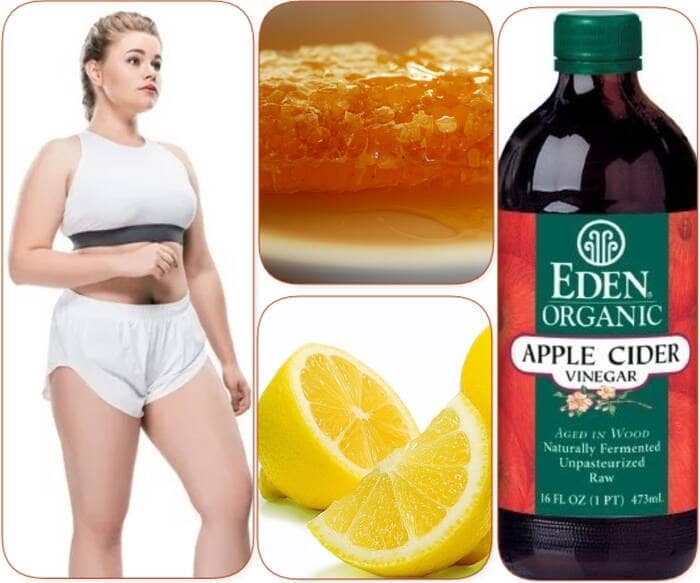apple cider vinegar lemon juice honey weight loss