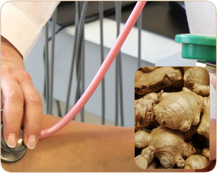 is ginger good for high blood pressure