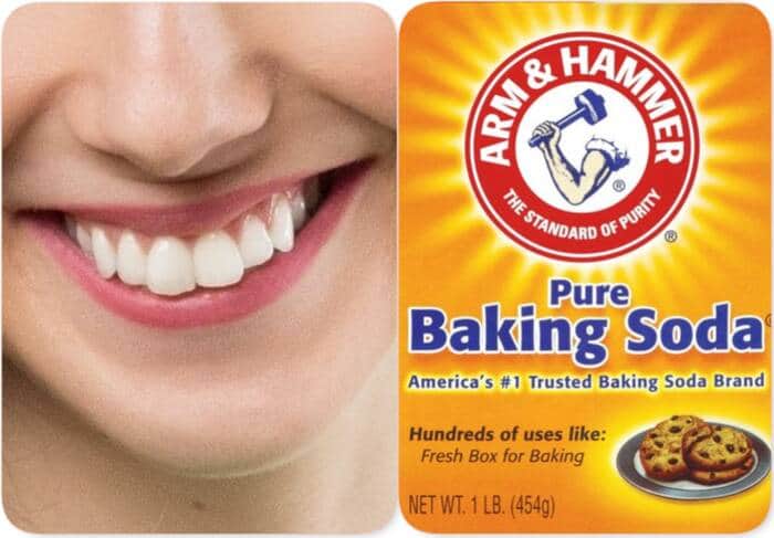 Can baking soda heal gums