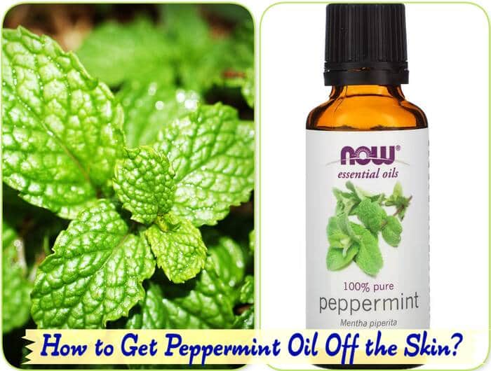 How to Get Peppermint Oil Off the Skin